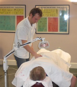 Kevin Meredith Giving Treatment