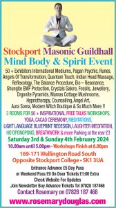 Stockport Masonic Guildhall – 3rd/4th February 2024